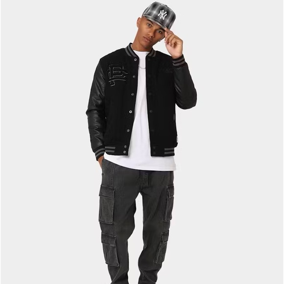 Carre Double Denim Cargo Pants - Picture 1 of 8